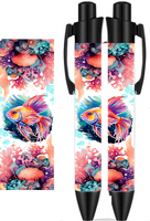 Under The Sea - Beta Fish - Sublimation Pen Wrap