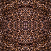 Coffee Beans - Full Pattern - Waterslide, Sublimation Transfers