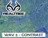 Genuine, Licensed RealTree - WAV 3 - Camouflage  - Printed Pattern Vinyl - Decal or HTV