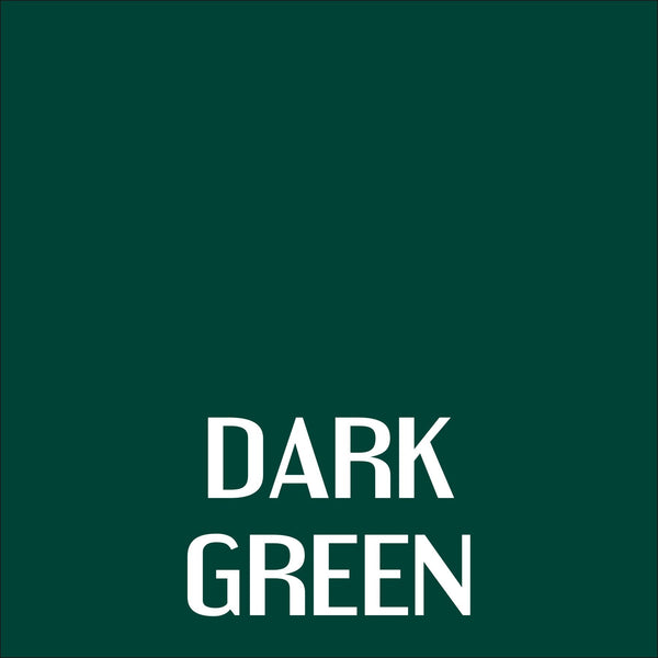 Dark Green - Permanent, Adhesive Vinyl
