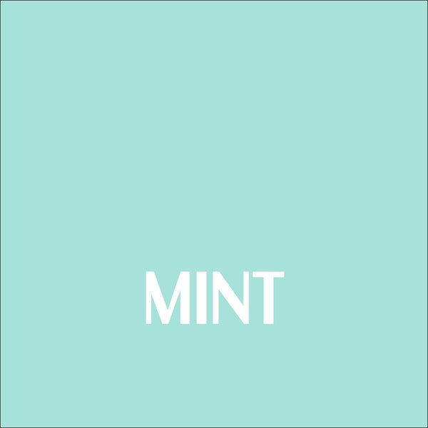 Mint - Permanent, Adhesive Vinyl