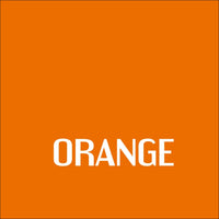Orange - Permanent, Adhesive Vinyl