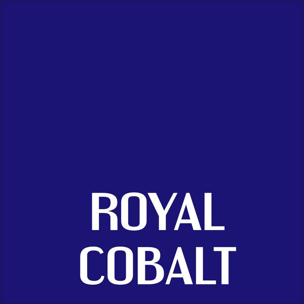 Royal (Cobalt) Blue - Permanent, Adhesive Vinyl