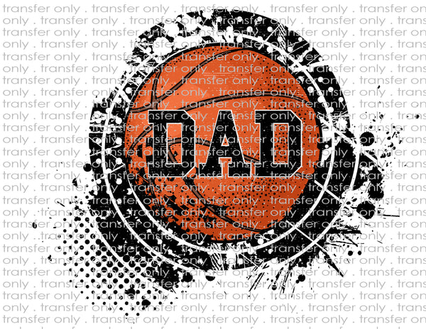 Basketball Dad - Waterslide, Sublimation Transfers
