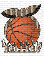 Basketball - Waterslide, Sublimation Transfers