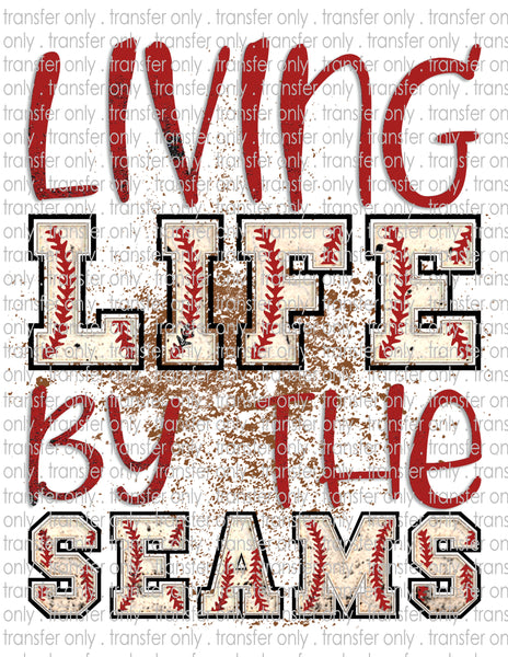Living Life By The Seams - Waterslide, Sublimation Transfers