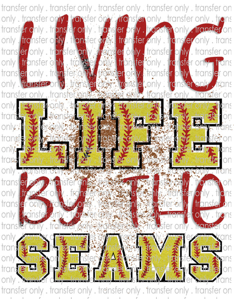 Living Life By The Seams - Waterslide, Sublimation Transfers