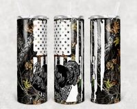 Turkey Hunting - Tumbler Wrap Sublimation Transfers