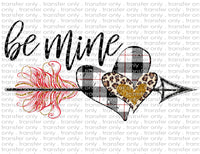 Be Mine - Waterslide, Sublimation Transfers