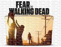 Waterslide, Sublimation Transfers - Walking Dead