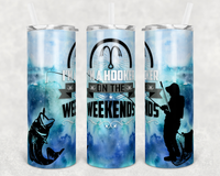 Hooker on the Weekend - Tumbler Wrap Sublimation Transfers