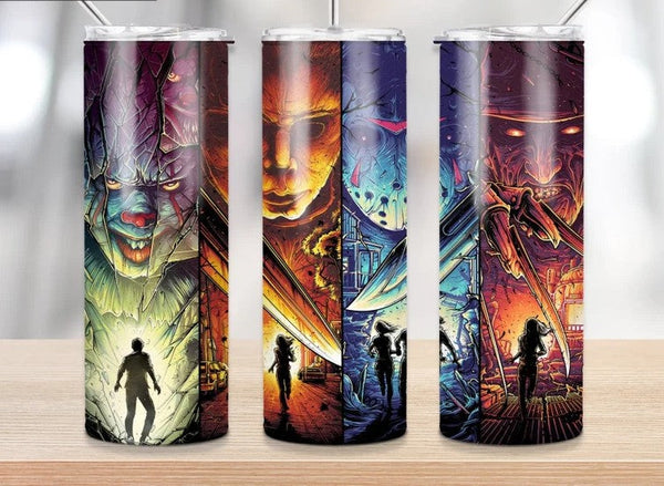 Halloween Horror - Tumbler Wrap Vinyl Transfers