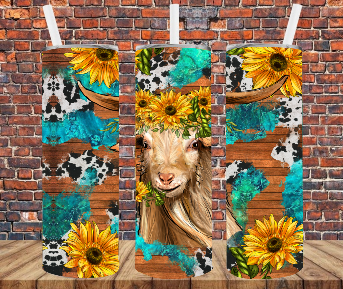 Country Goat - Tumbler Wrap - Sublimation Transfers – Crafty Bucks