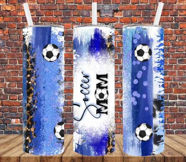 Soccer Mom - Tumbler Wrap Vinyl Transfers