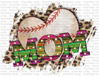 Baseball Mom - Waterslide, Sublimation Transfers