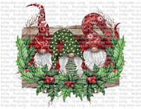 Christmas Gnomes - Waterslide, Sublimation Transfers