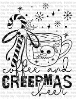 Coffee and Creepmas Cheer - Waterslide, Sublimation Transfers