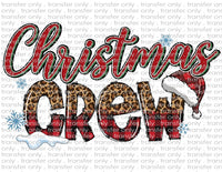 Christmas Crew - Waterslide, Sublimation Transfers