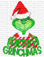 Green Christmas Movie - Waterslide, Sublimation Transfers