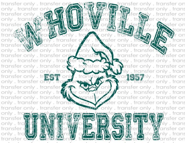 Whoville University - Waterslide, Sublimation Transfers