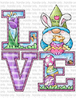 Love Easter Gnomes - Waterslide, Sublimation Transfers