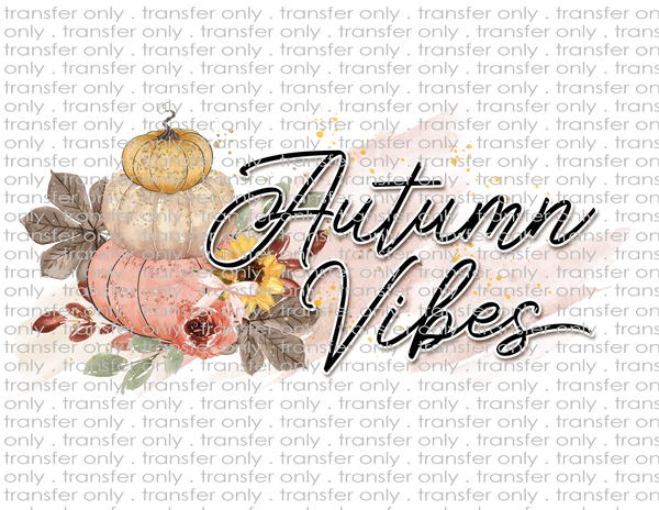 Autumn Vibes - Waterslide, Sublimation Transfers