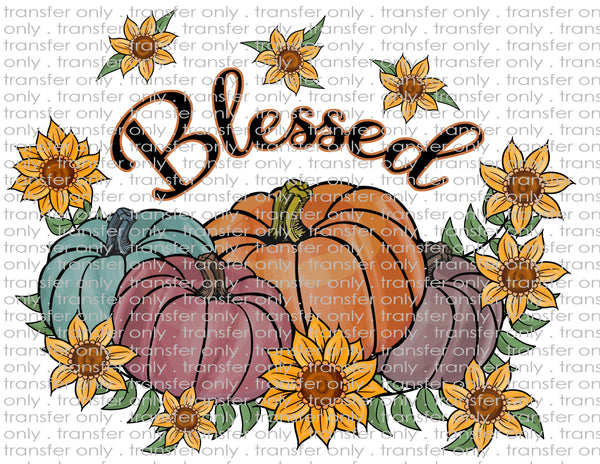 Blessed Pumpkin - Waterslide, Sublimation Transfers