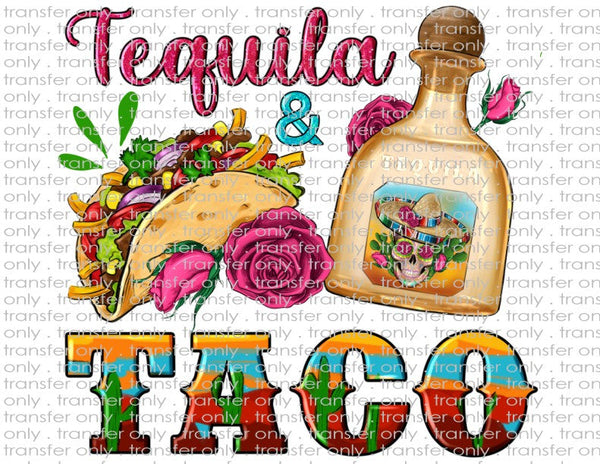 Tequila & Tacos - Waterslide, Sublimation Transfers