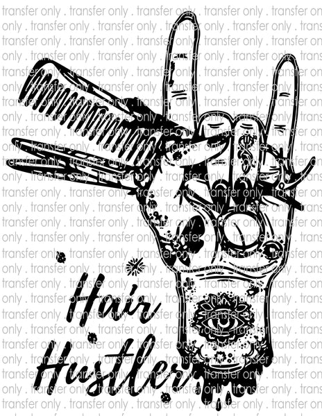 Hair Hustler - Waterslide, Sublimation Transfers