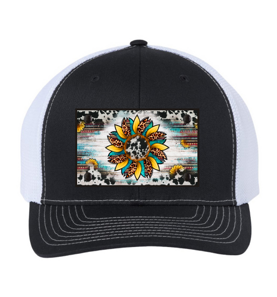 Sunflower - Metal Hat Patches