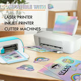 Holographic Sticker Paper - Sticker Paper for Inkjet Printers