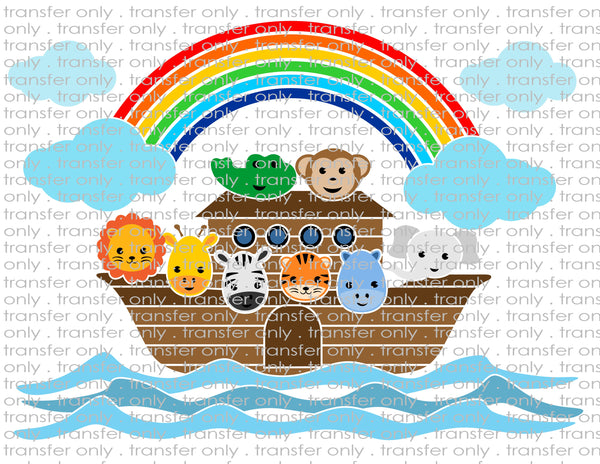 Noah's Ark - Waterslide, Sublimation Transfers