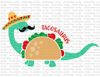 TacoSaurus - Waterslide, Sublimation Transfers