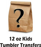 Kid's Sippy Tumbler Wrap - Sublimation - Grab Bag