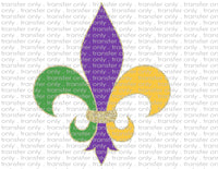 Mardi Gras - Waterslide, Sublimation Transfers