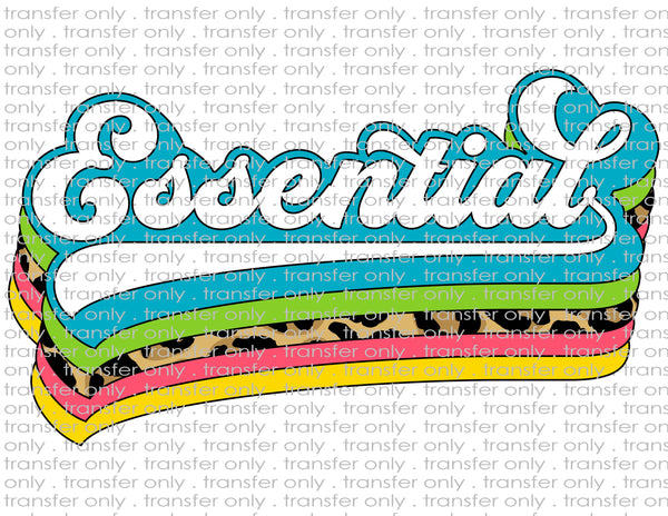 Essential - Waterslide, Sublimation Transfers