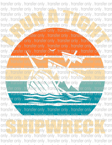 Run a Tight Shipwreck - Waterslide, Sublimation Transfers
