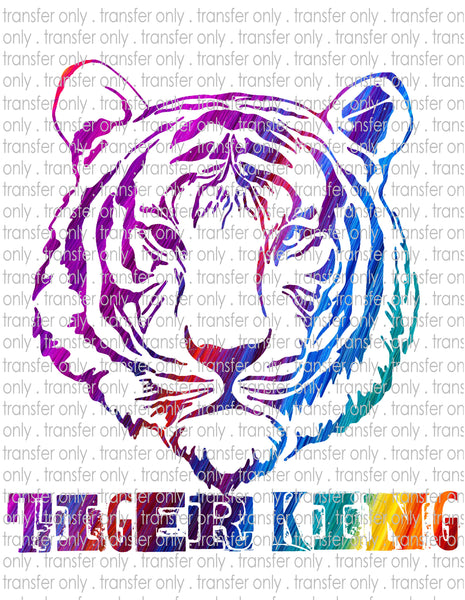 Tiger King - Waterslide, Sublimation Transfers