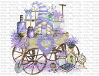 Lavender Gnome - Waterslide, Sublimation Transfers