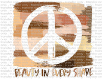 Beauty in Every Shade - Waterslide, Sublimation Transfers