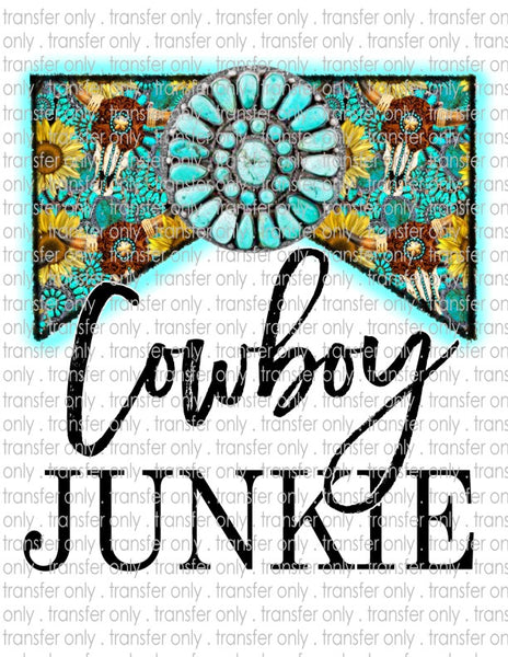 Cowboy Junkie - Waterslide, Sublimation Transfers