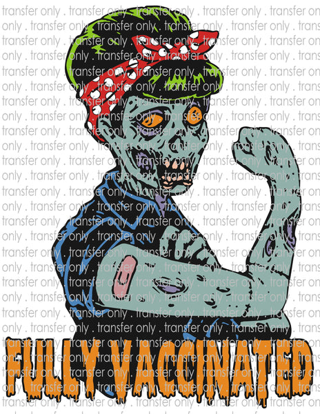 Vaccinated Zombie - Waterslide, Sublimation Transfers