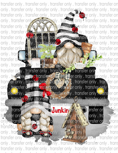Junkin Gnomes - Waterslide, Sublimation Transfers