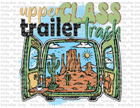 Upper Class Trailer Trash - Waterslide, Sublimation Transfers