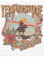 Cowboy Club - Waterslide, Sublimation Transfers