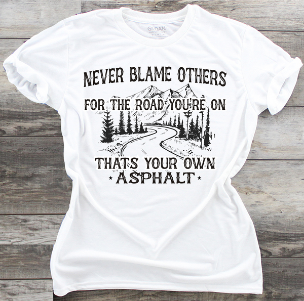 You're Own Asphalt - Waterslide, Sublimation Transfers