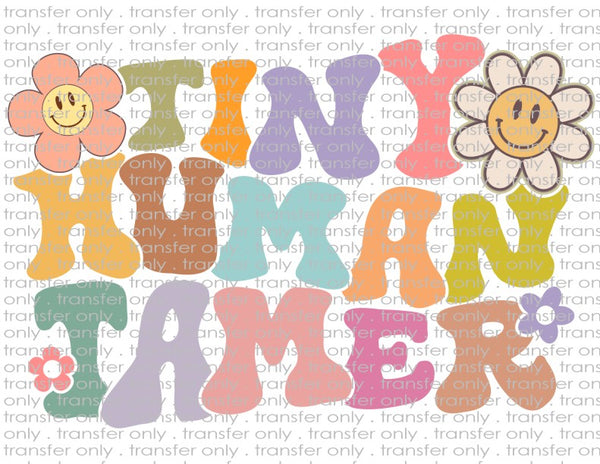Tiny Human Tamer - Waterslide, Sublimation Transfers