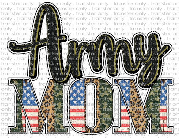 Army Mom - Waterslide, Sublimation Transfers