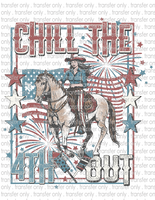 Chill the 4th Out - Waterslide, Sublimation Transfers
