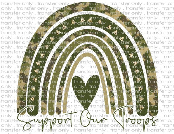 Support Our Troops - Waterslide, Sublimation Transfers